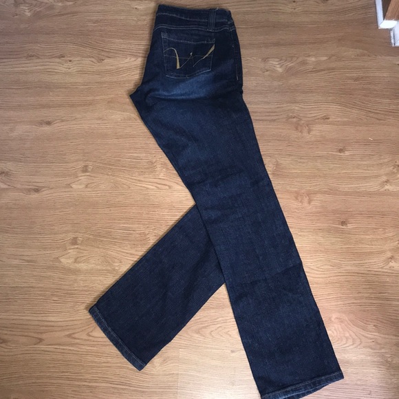 Wet Seal Straight Leg Denim Jeans Size 9 Regular - Picture 6 of 8